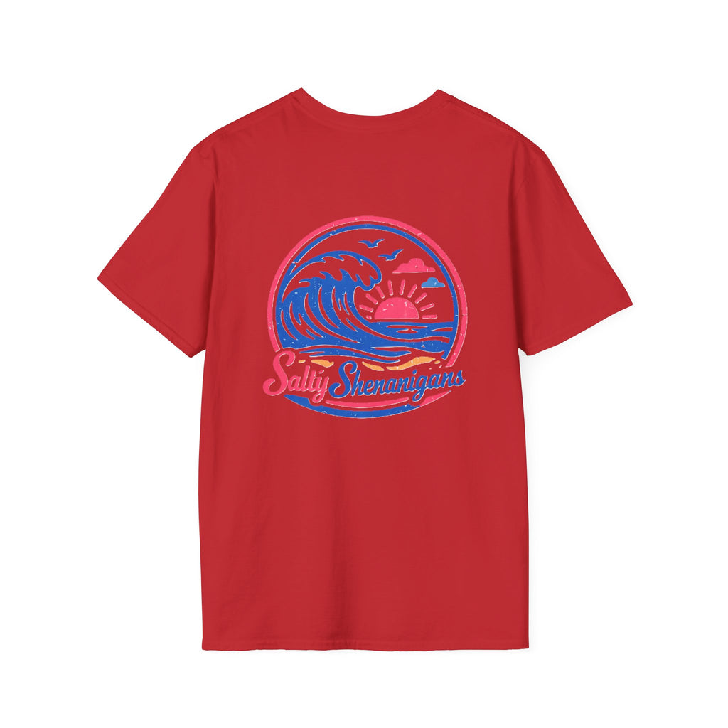 Salty Shenanigans Beach - T-Shirt Printify