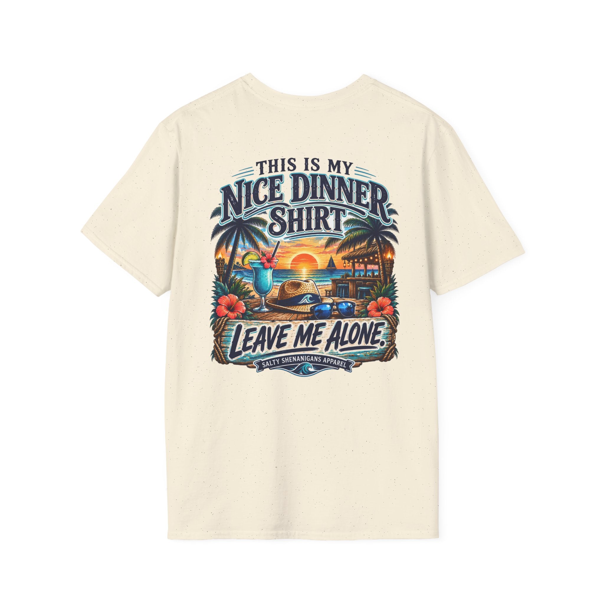 This Is My Nice Dinner Shirt Leave Me Alone Tee Printify
