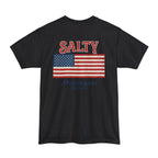 American Flag T-Shirt — Salty Shenanigans Apparel Patriotic Tee Printify