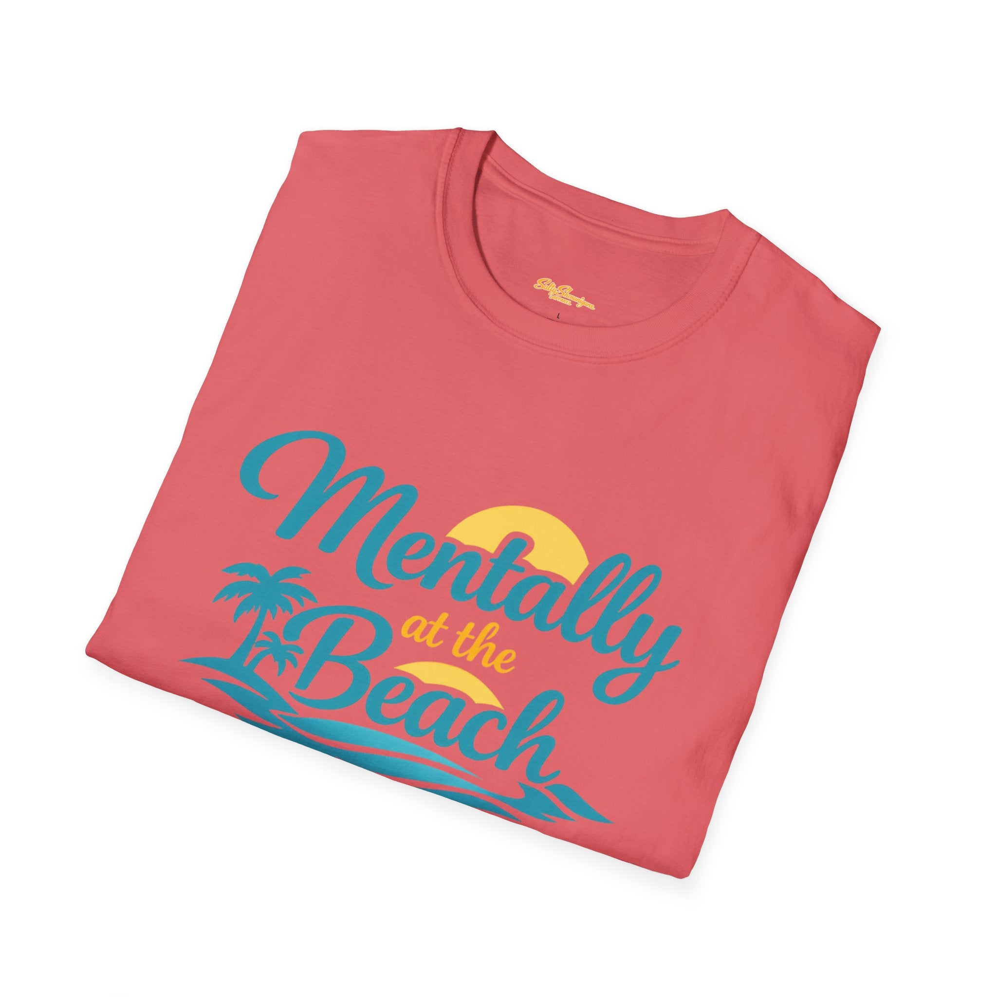Mentally At The Beach T-shirt Salty Shenanigans Apparel Printify