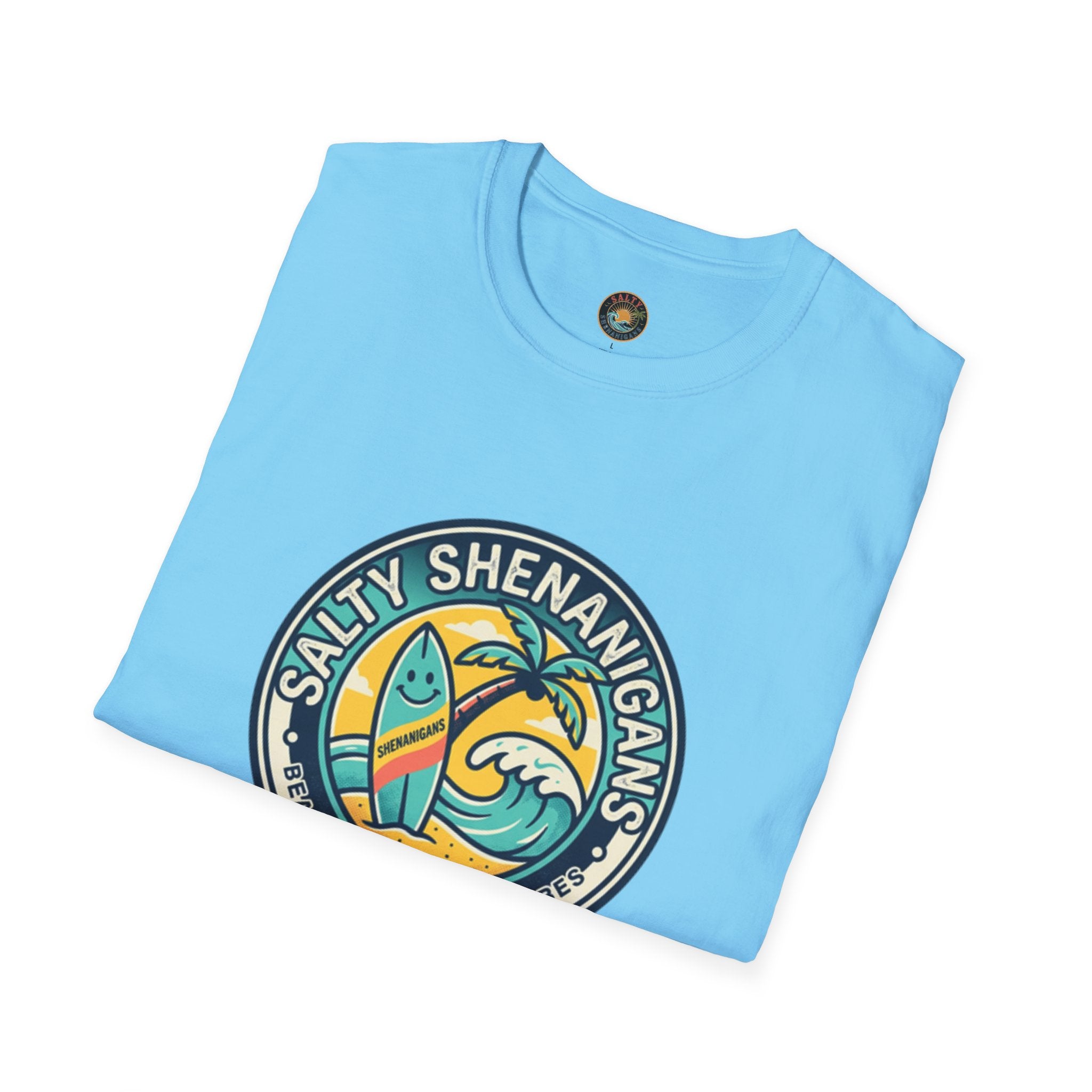 Salty Shenanigans Beach Club 'Good Vibes' T-Shirt