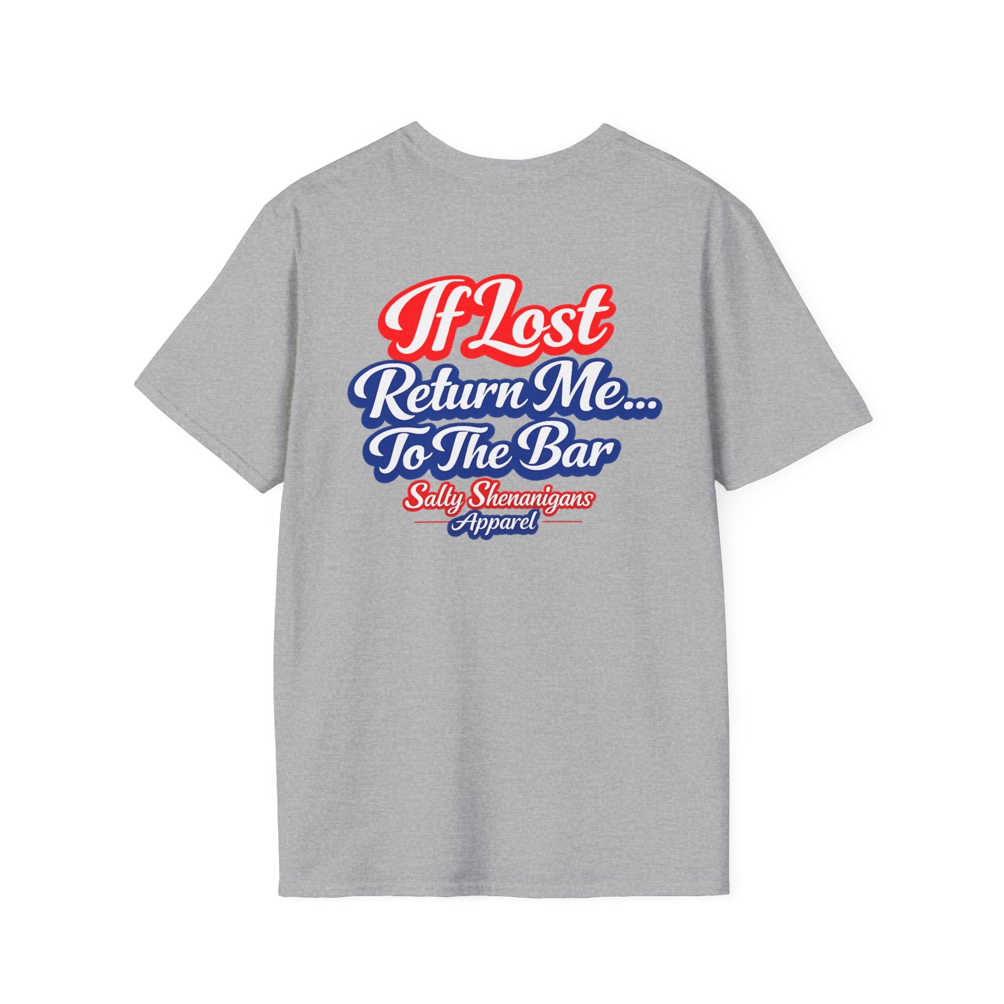 If Lost Return Me To Bar  Beach/Vacation Tee Printify