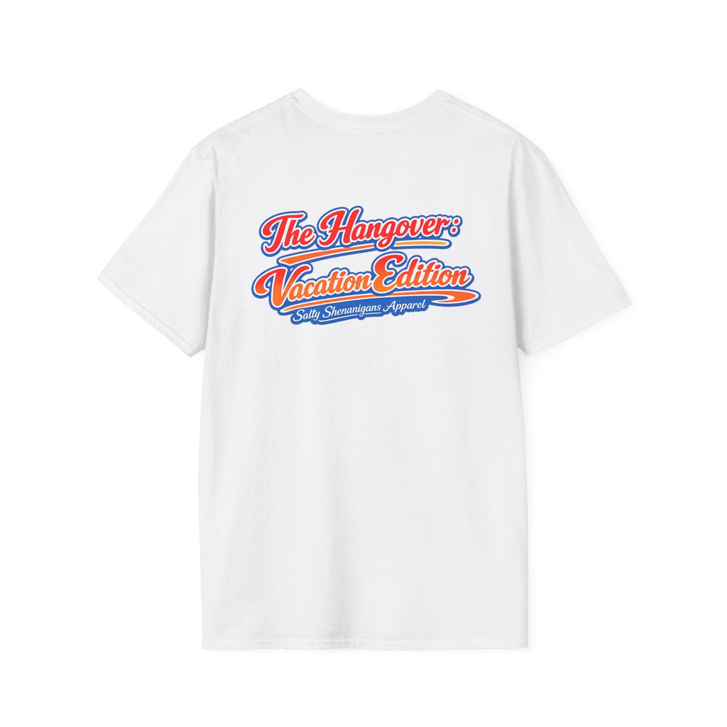 Salty Shenanigans Apparel The Hangover Vacation Edition Funny T-Shirt Printify