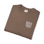 Jesus Saves T-Shirt — Minimal Embossed Religious Tee Printify
