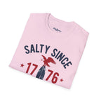 Salty Since 1776 Salty Shenanigans Apparel  T-Shirt Printify