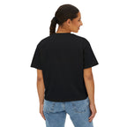SALT Women's Boxy Tee - 'Salty Shenanigans' Beach Sunset Graphic Printify