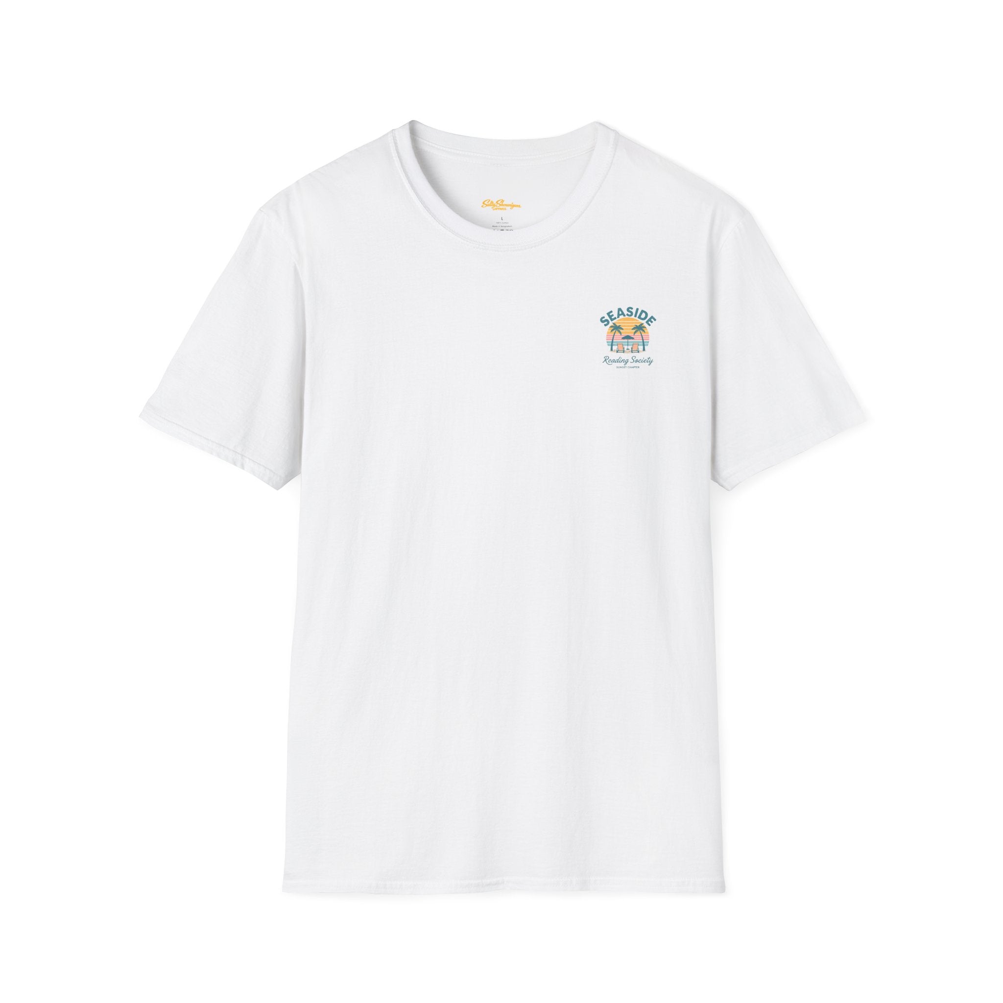 Seaside Reading Society T-Shirt | Salty Shenanigans Printify