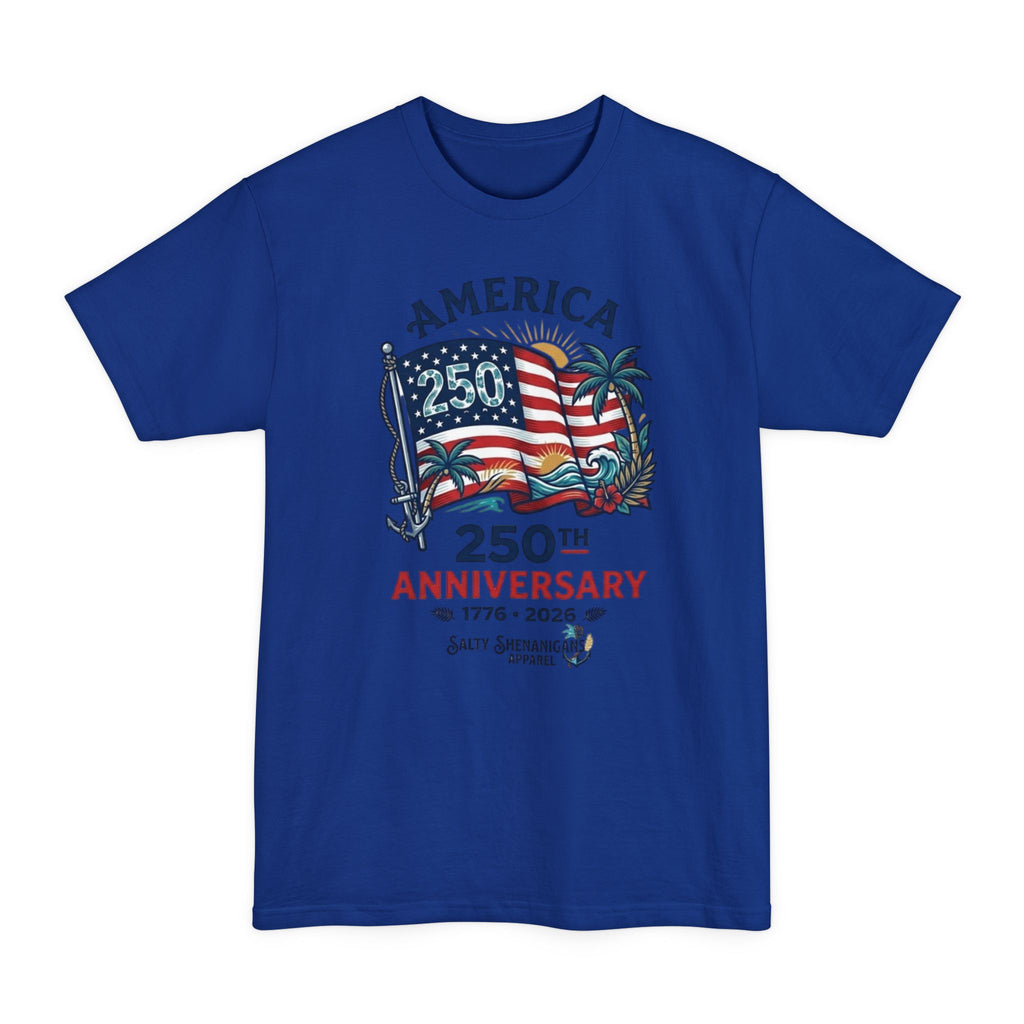 Americas 250th Palm Tall T-Shirt — Salty Shenanigans Apparel Printify