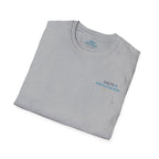 Never Late To Happy Hour Coastal Graphic Tee | Salty Shenanigans Apparel Printify