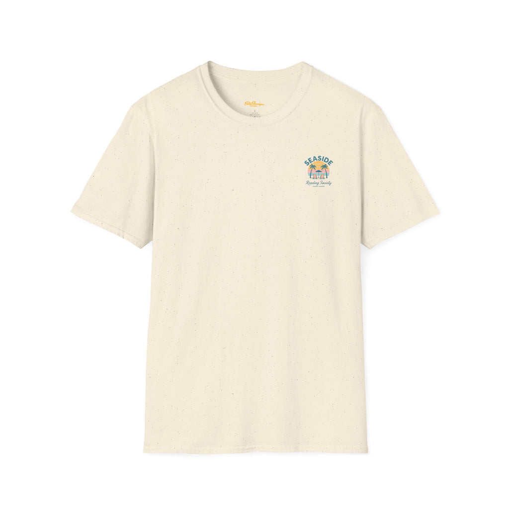 Seaside Reading Society T-Shirt | Salty Shenanigans Printify