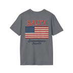 American Flag  Salty Shenanigans Apparel  T-Shirt Printify