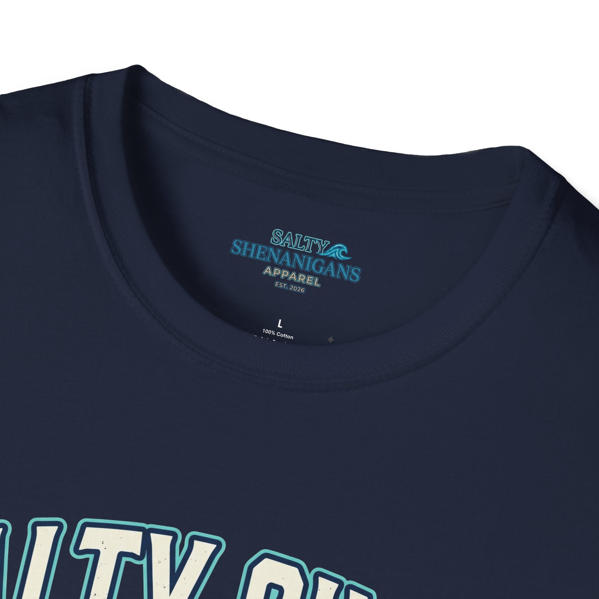 Salty Since 1776 Eagle Surfboard Patriotic Beach Shirt Printify