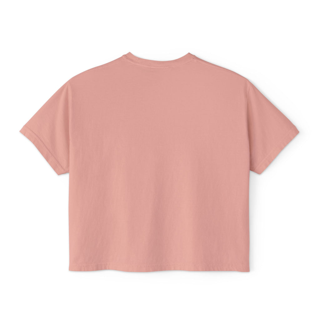 SALT Women's Boxy Tee - 'Salty Shenanigans' Beach Sunset Graphic Printify