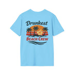 Drunkest Beach Crew T-Shirt Printify