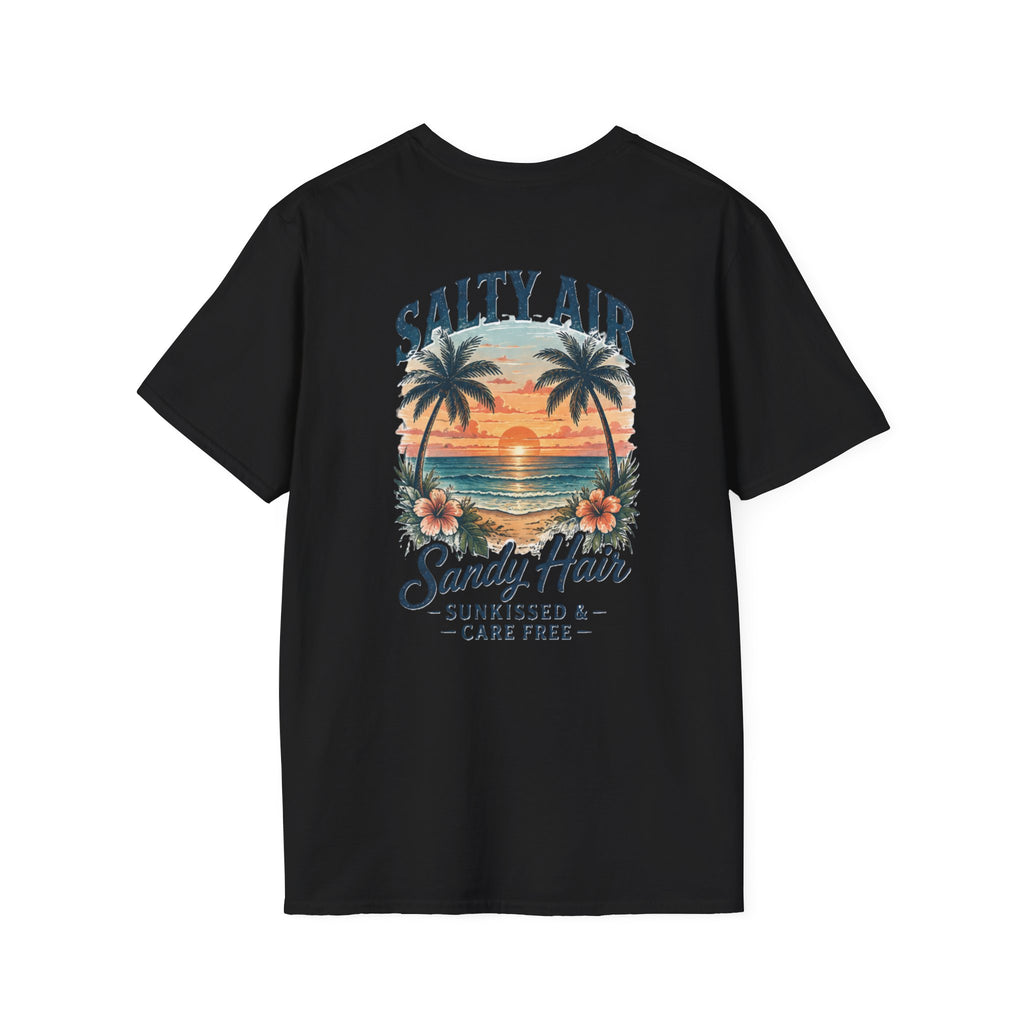 Salty Shenanigans Apparel Salty Air Sandy Hair T-Shirt Printify
