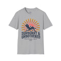Salty Shenanigans Apparel Sunburnt & Unbothered T-Shirt Printify