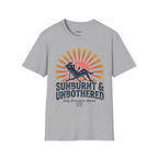 Salty Shenanigans Apparel Sunburnt & Unbothered T-Shirt Printify