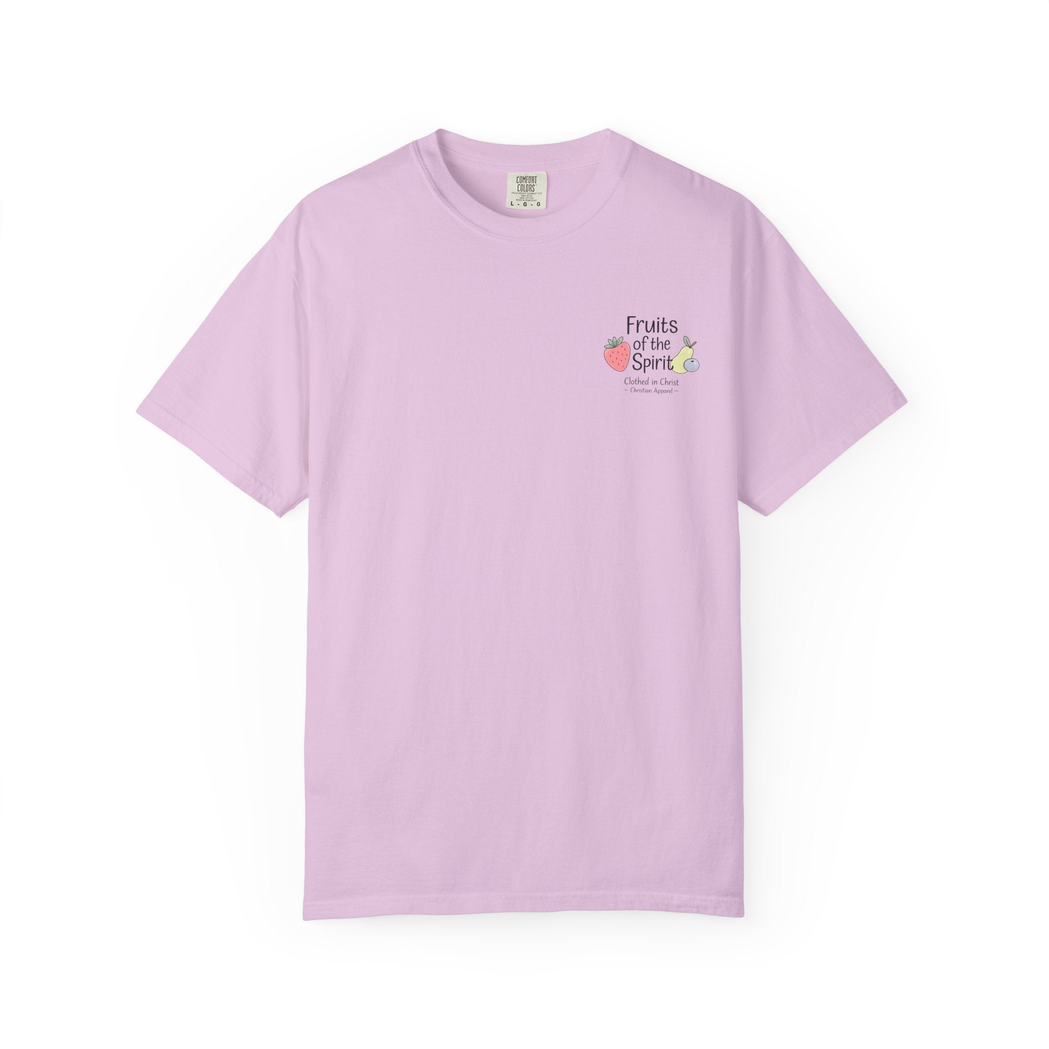 Fruits of the Spirit T‑Shirt — Colorful Fruit Faith Graphic Tee Printify
