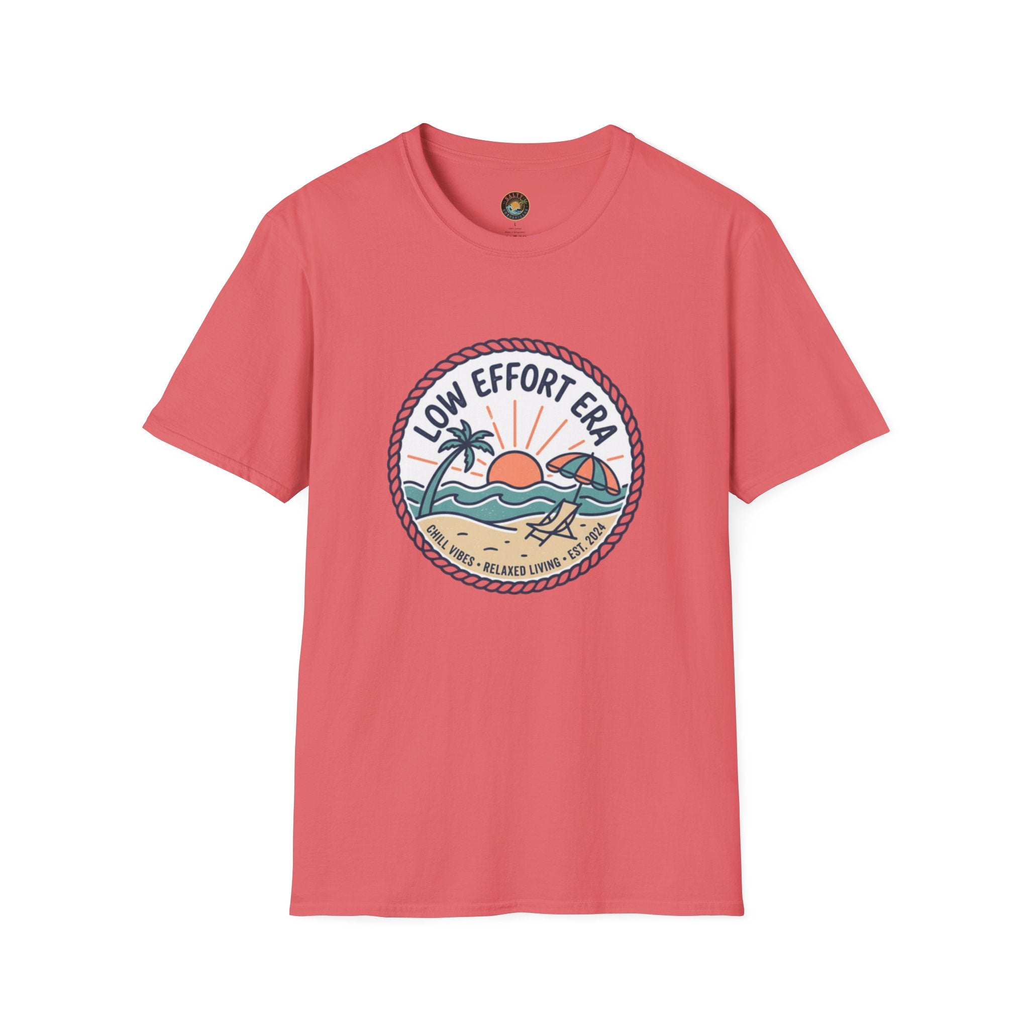 Low Effort Era, T-Shirt | Funny Vacation Tee