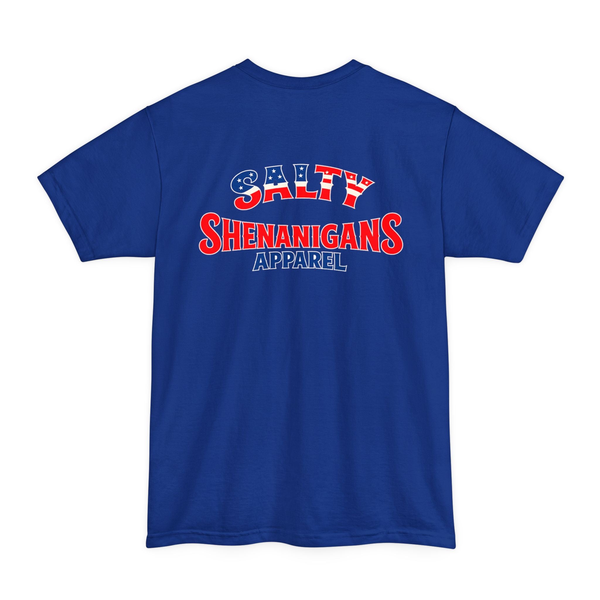 Patriotic Salty Shenanigans Apparel Tall T-Shirt Printify