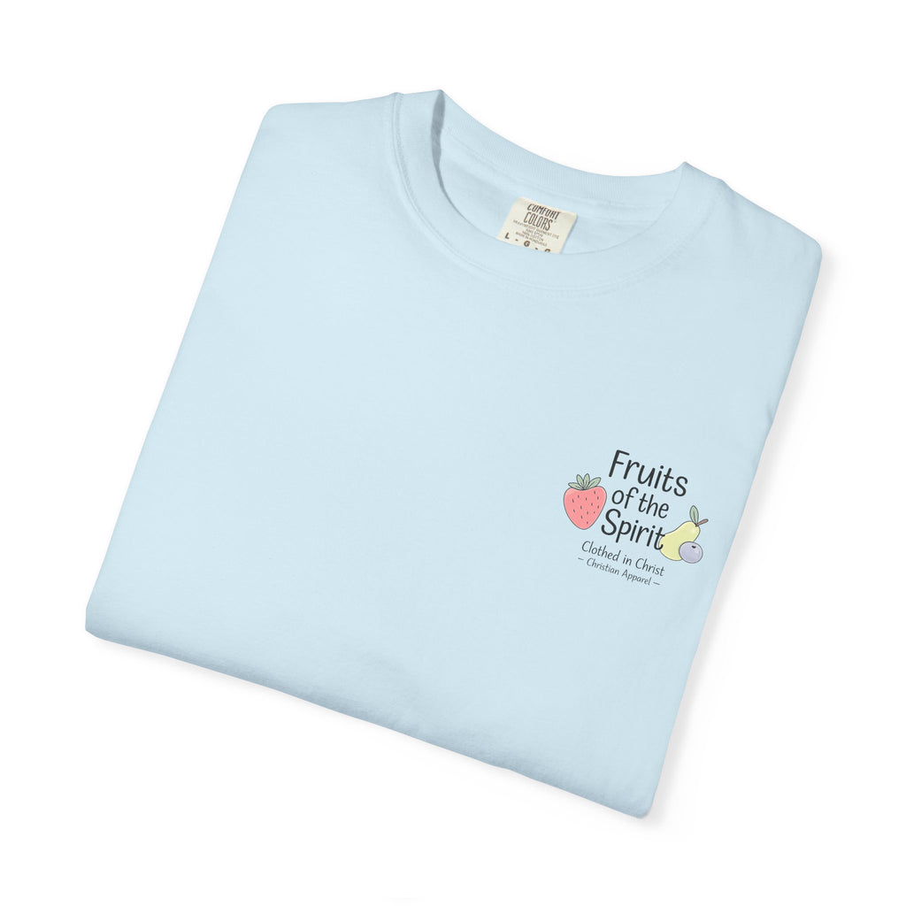 Fruits of the Spirit T‑Shirt — Colorful Fruit Faith Graphic Tee Printify