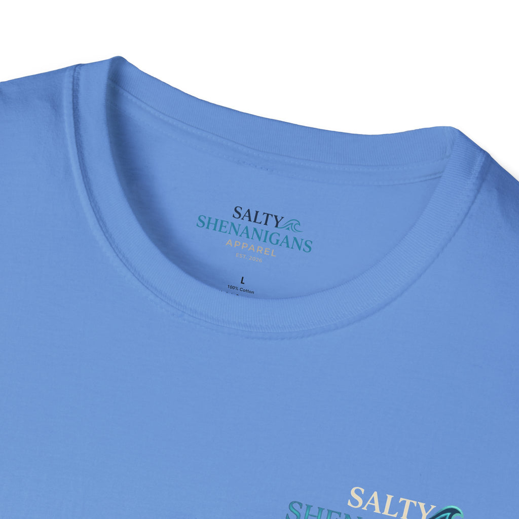 Beach More. Worry Less. Coastal Beach Tee Printify
