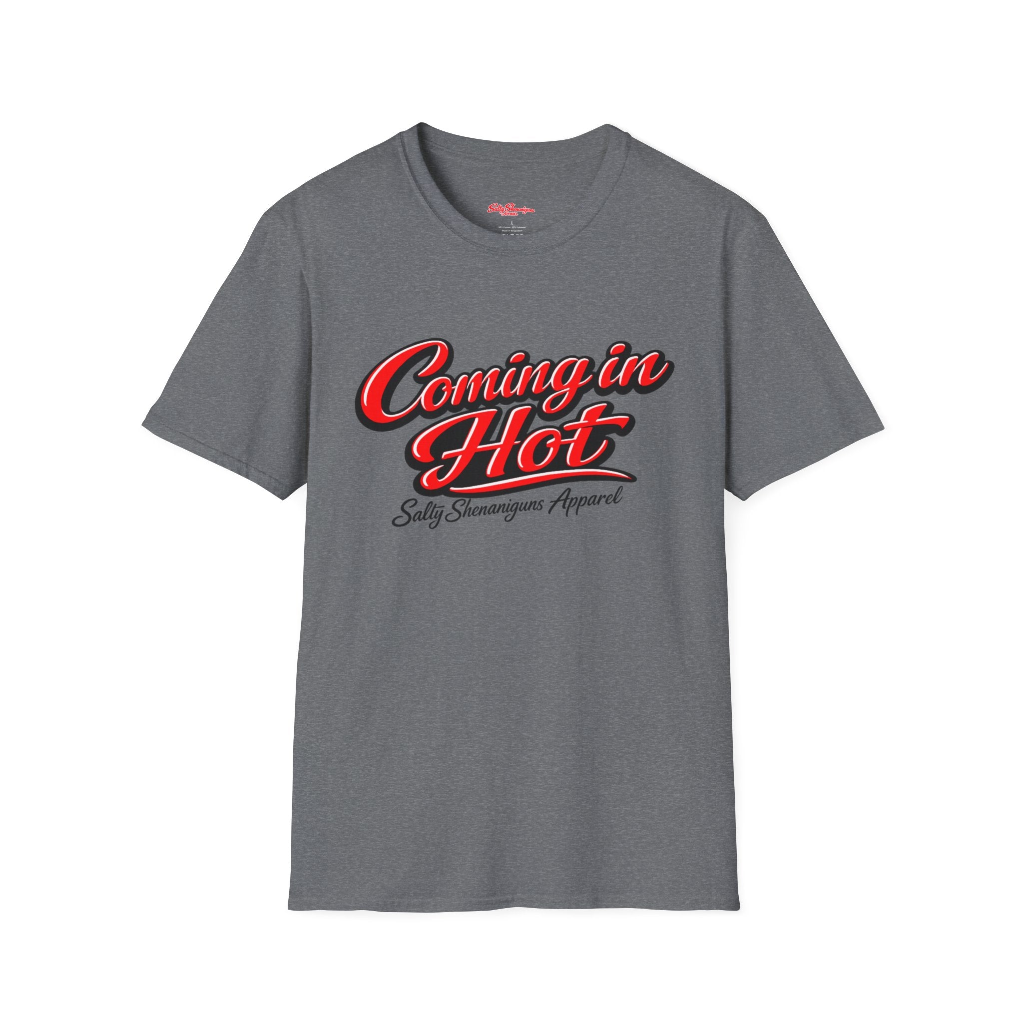 Salty Shenanigans Apparel Coming In Hot T-Shirt Printify