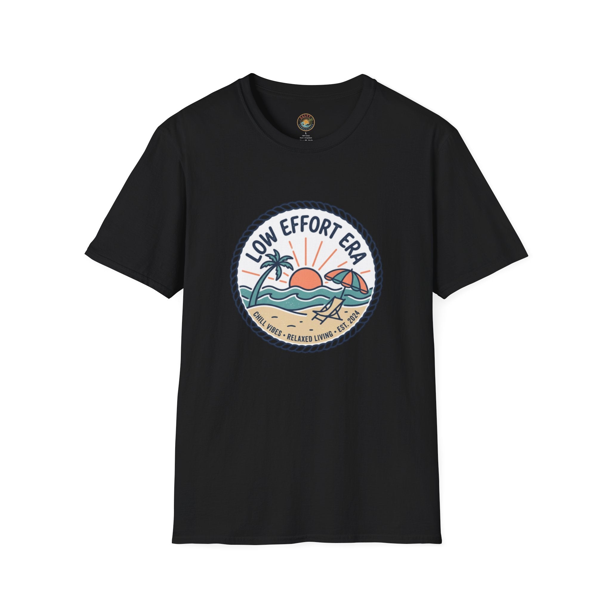 Low Effort Era, T-Shirt | Funny Vacation Tee