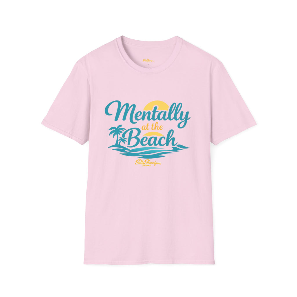 Mentally At The Beach T-shirt Salty Shenanigans Apparel Printify