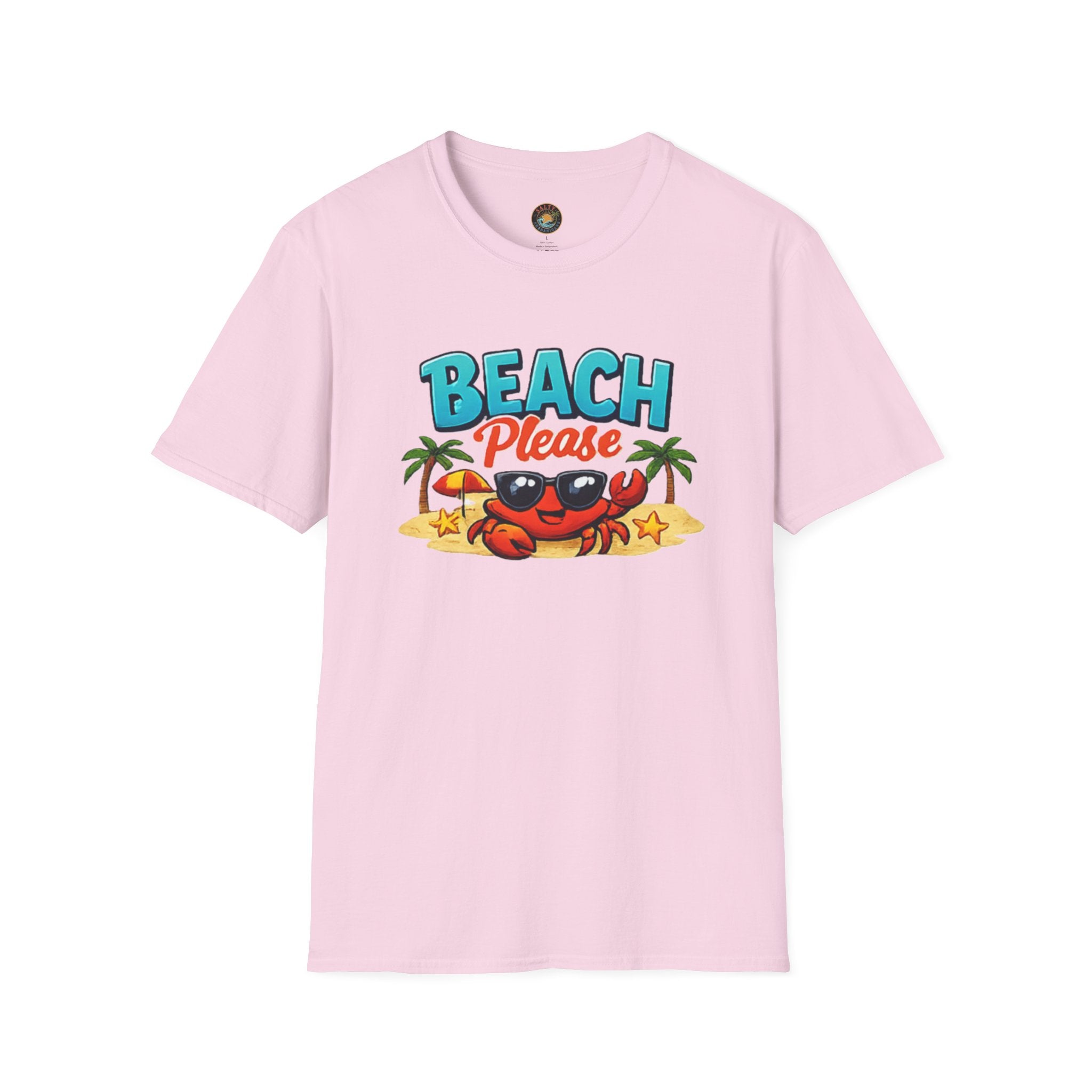 Beach Please T-Shirt | Salty Shenanigans Funny Vacation Tee