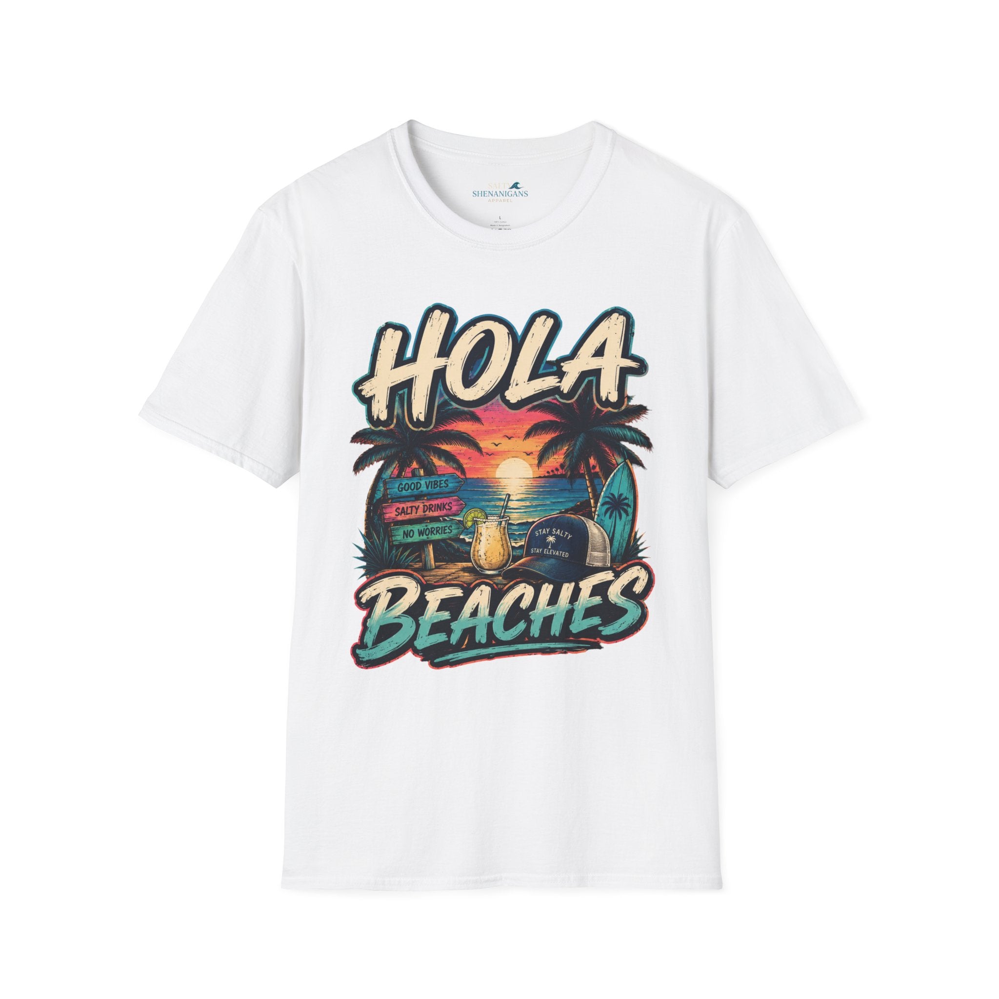 Hola Beaches Tee Printify