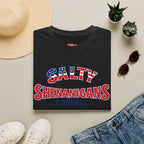 Salty Shenanigans Apparel Red/White/Blue T-Shirt Printify