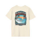 The Beach Is My Happy Place T-Shirt | Premium Coastal Graphic Tee Printify