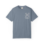 Minimal Heart Tic-Tac-Toe T-Shirt Printify