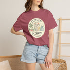 Clothed in Christ Graphic T-Shirt — Christian Faith Tee Printify