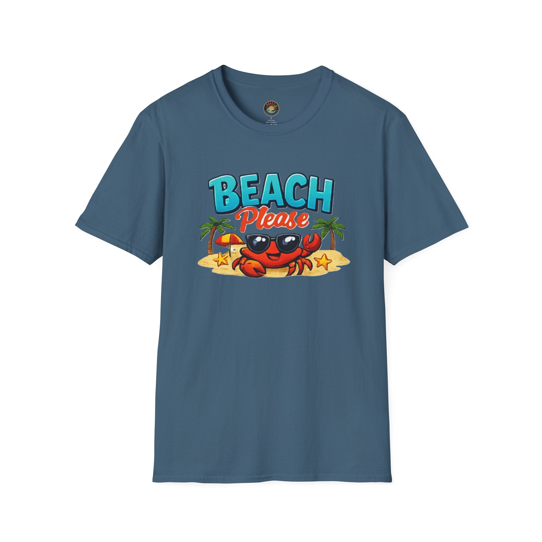 Beach Please T-Shirt | Salty Shenanigans Funny Vacation Tee