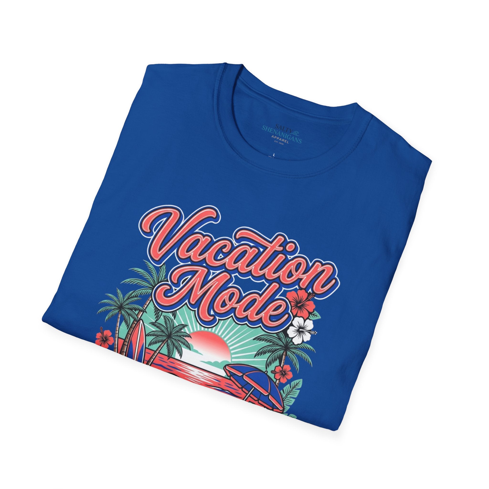 Vacation Mode Beach Resort T-Shirt Printify