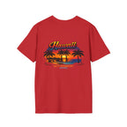 Hawaii Beach Palm T-Shirt Printify