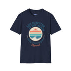 Salty Shenanigans Apparel Life's Better At The Beach T-Shirt Printify