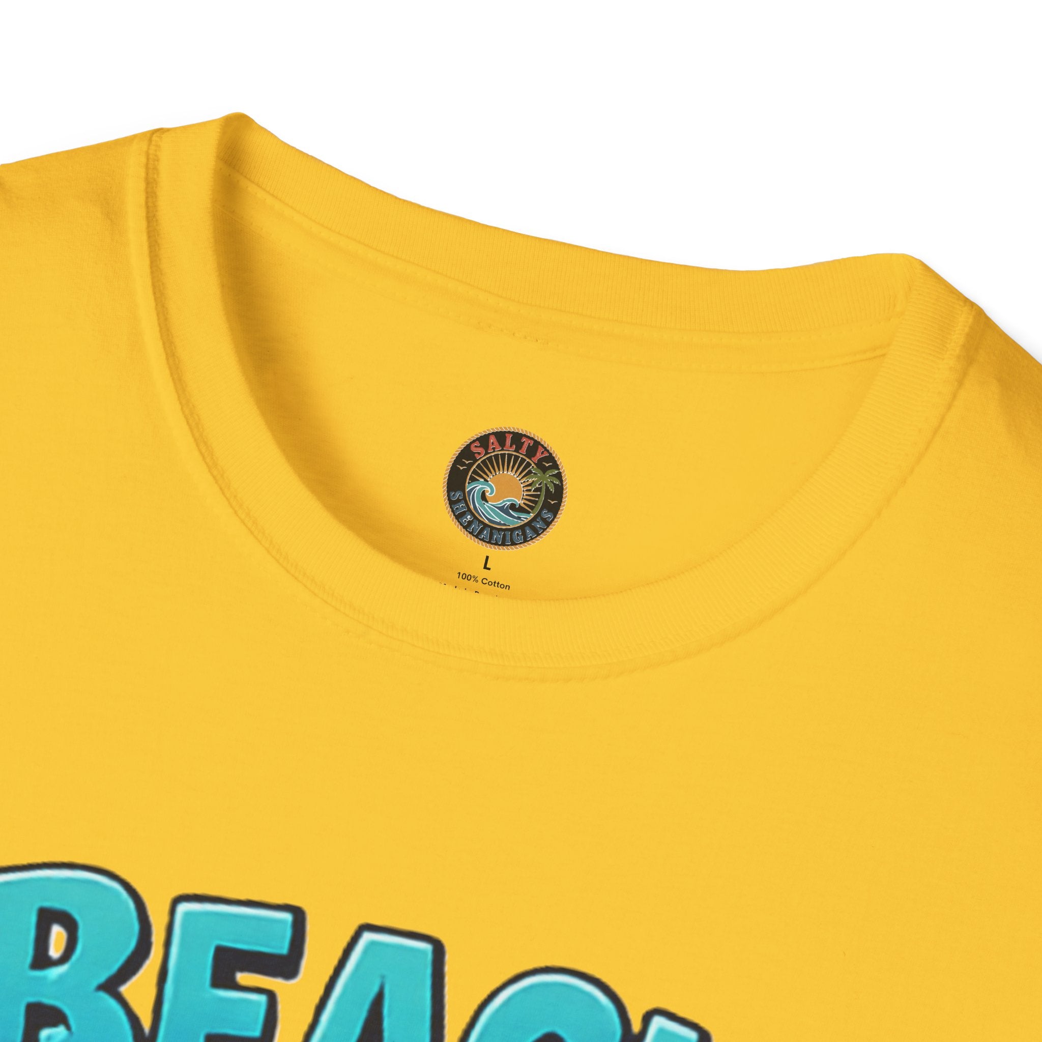 Beach Please T-Shirt | Salty Shenanigans Funny Vacation Tee