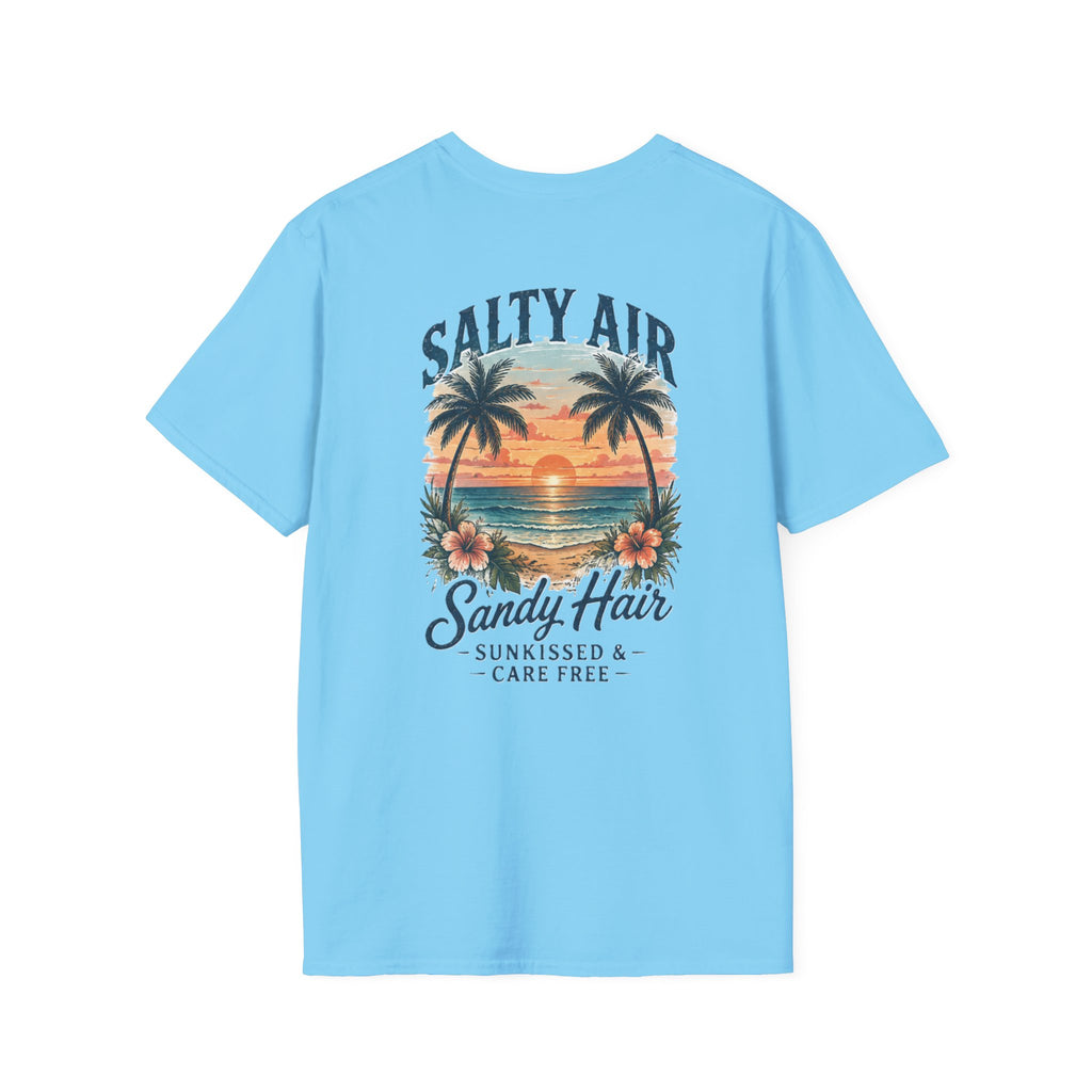 Salty Shenanigans Apparel Salty Air Sandy Hair T-Shirt Printify