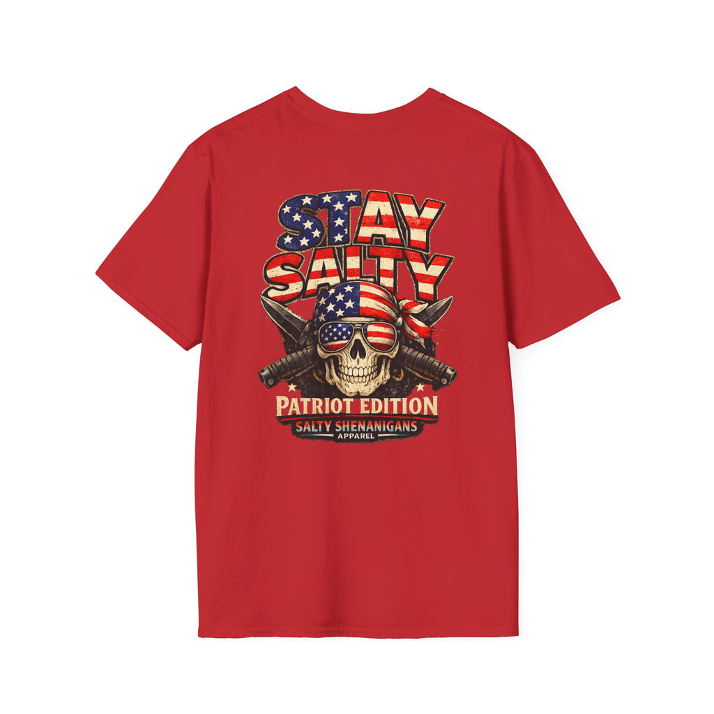 Stay Salty American T-Shirt Printify