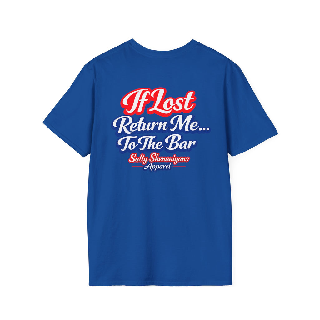 If Lost Return Me To Bar  Beach/Vacation Tee Printify