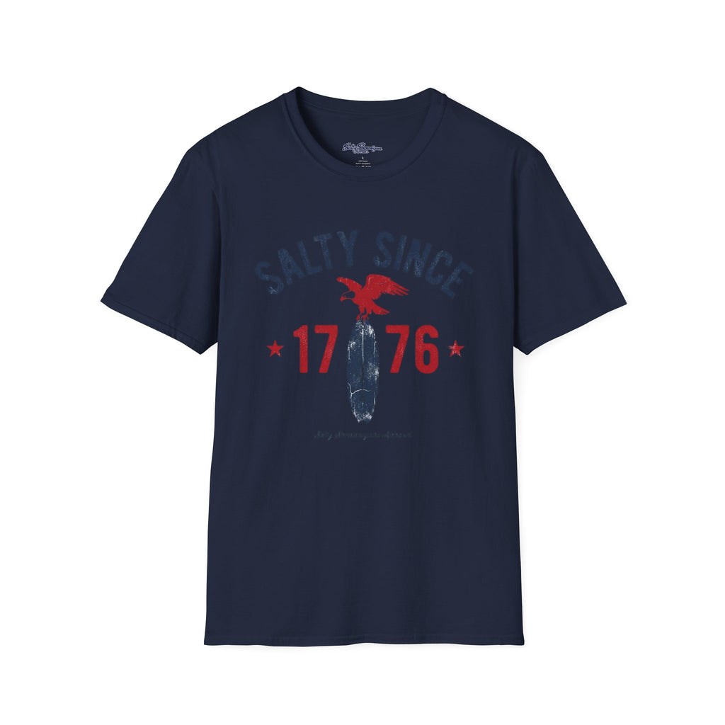 Salty Since 1776 Salty Shenanigans Apparel  T-Shirt Printify