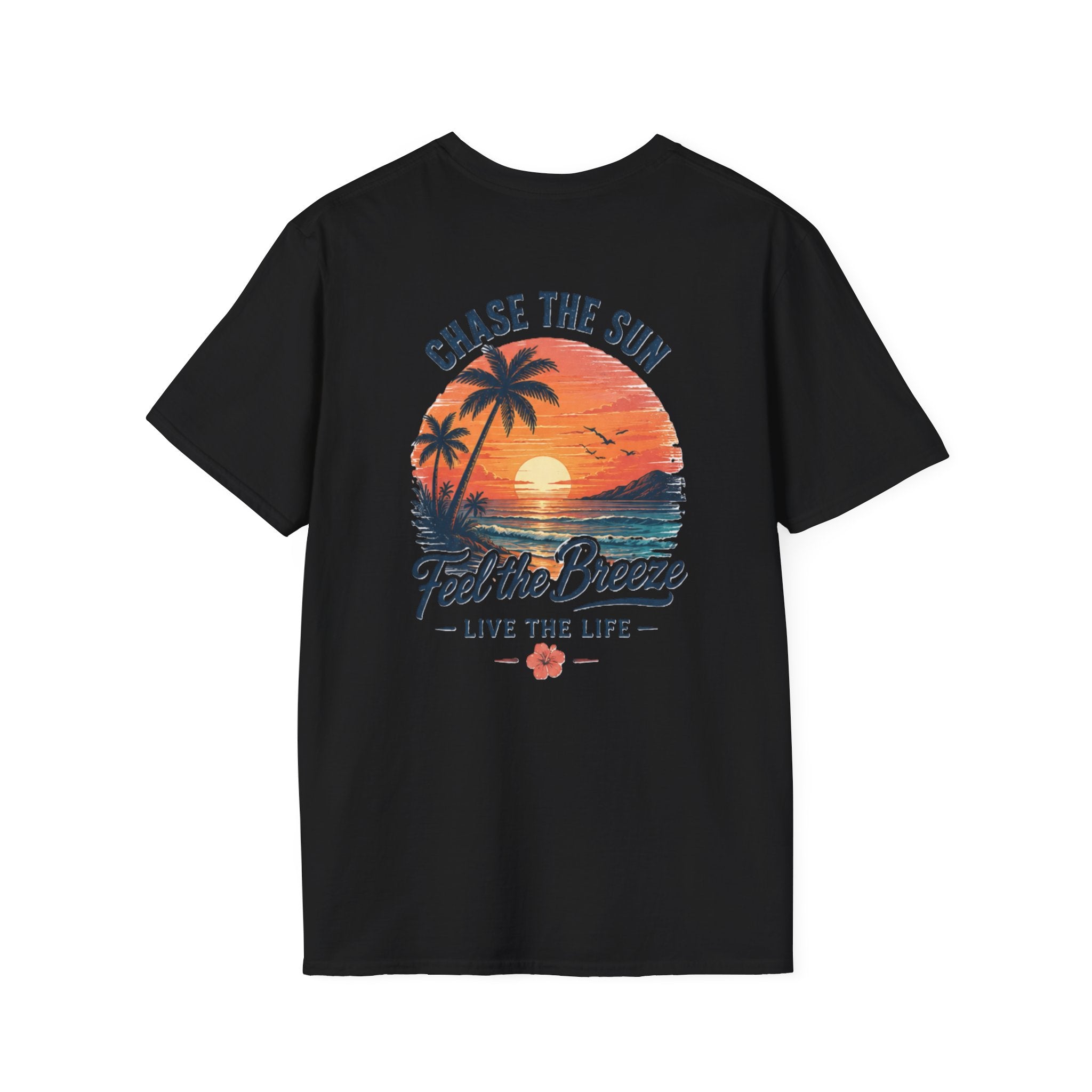 Salty Shenanigans Apparel Chase The Sun T-Shirt Printify