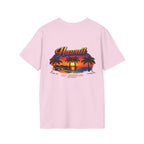 Hawaii Beach Palm T-Shirt Printify
