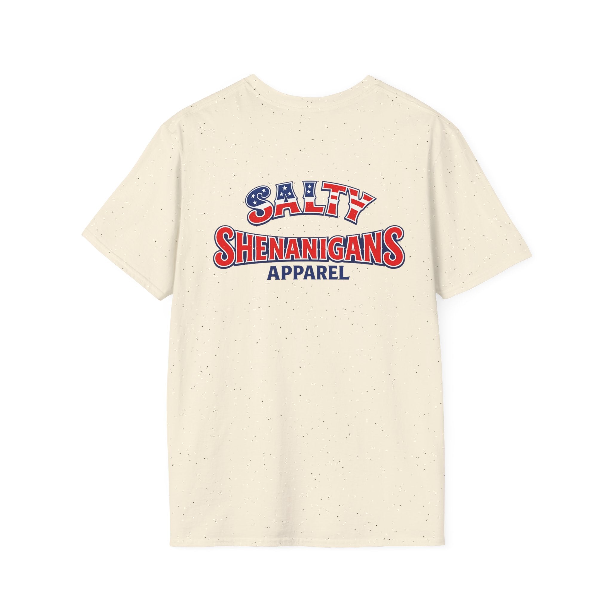Salty Shenanigans Americana Logo Tee – Printify