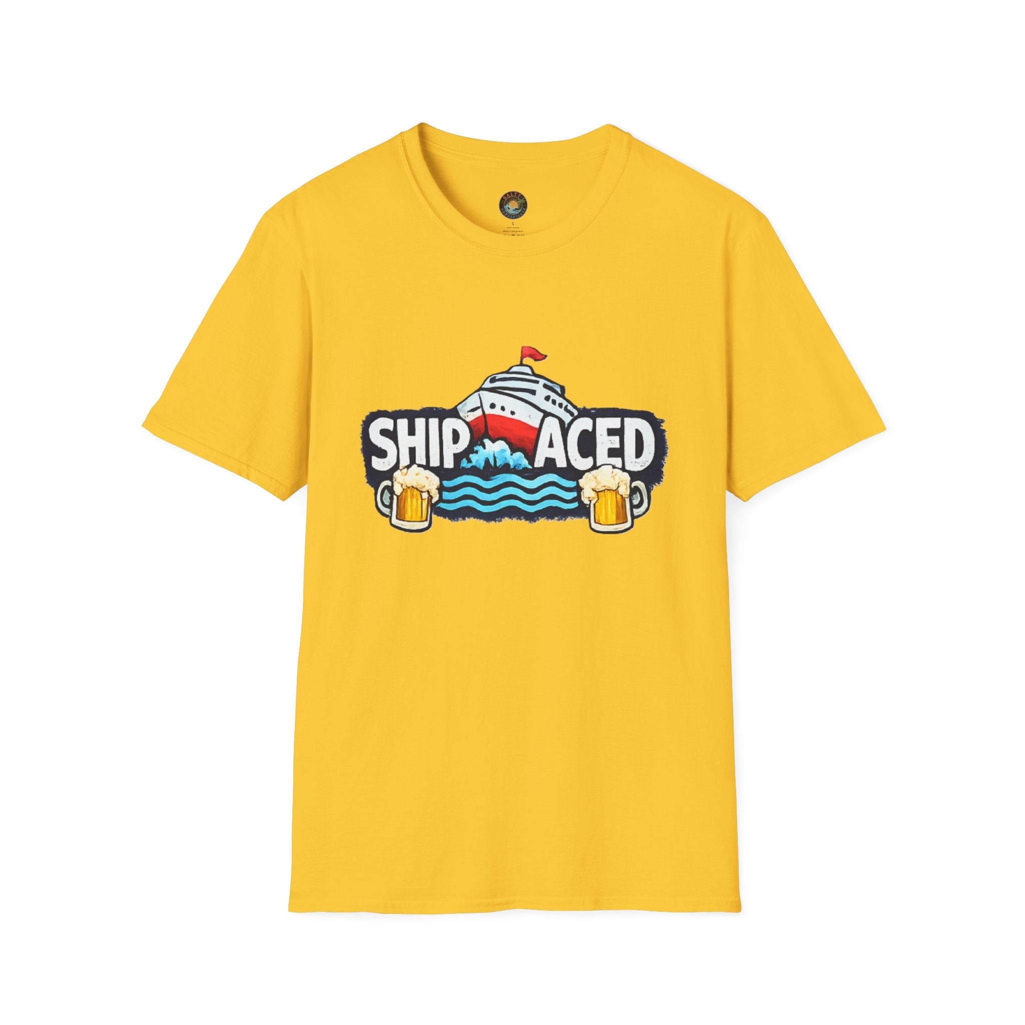 Shipfaced T-Shirt | Salty Shenanigans Funny Cruise & Vacation Tee