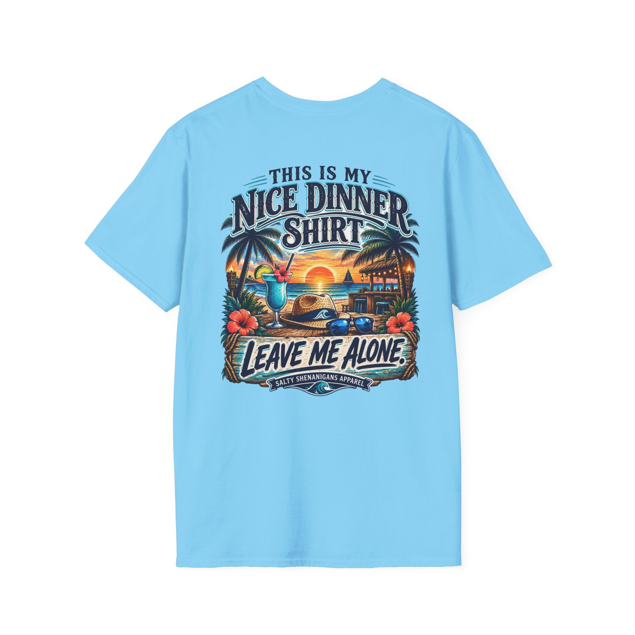 This Is My Nice Dinner Shirt Leave Me Alone Tee Printify