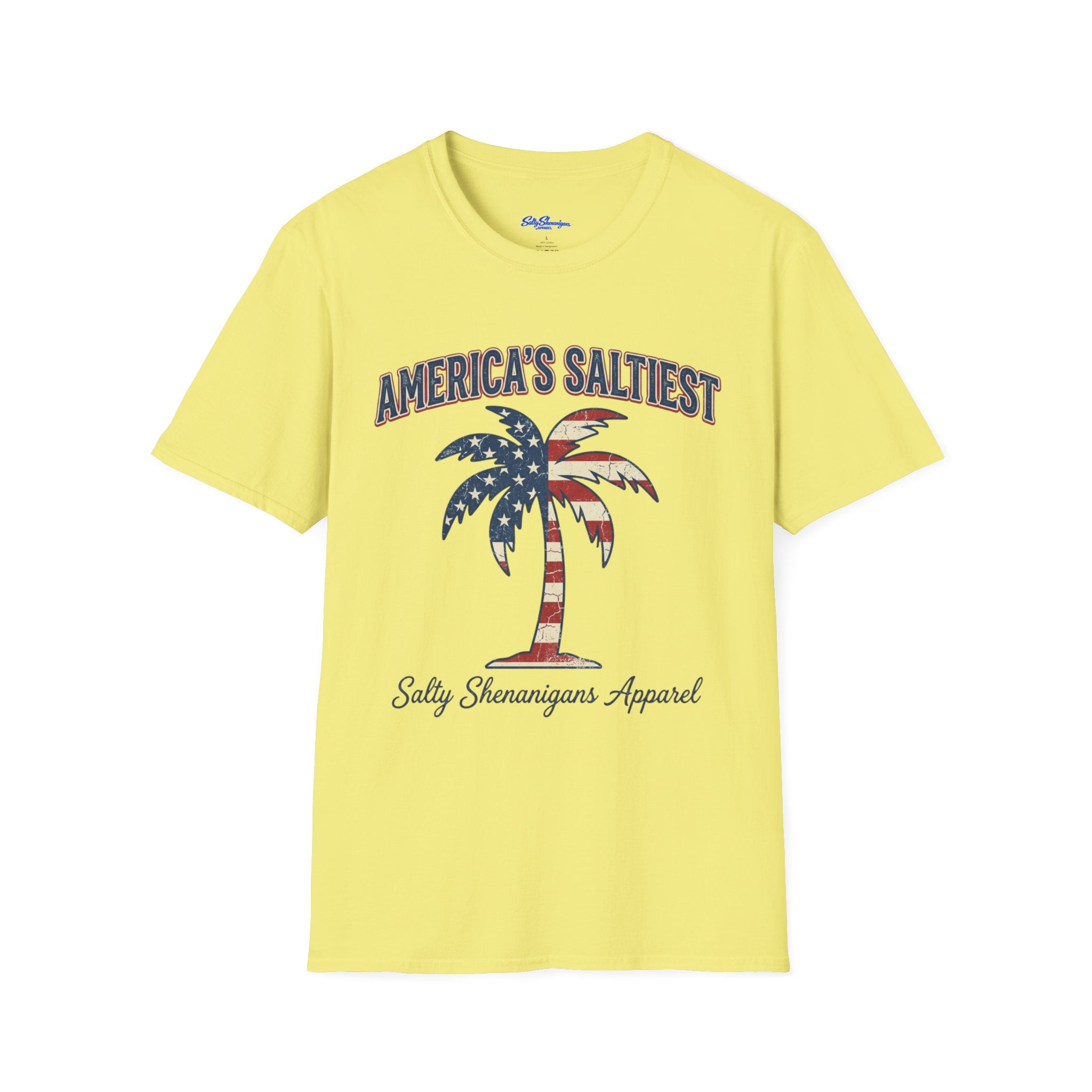 Salty Shenanigans Apparel America's Saltiest T-Shirt Printify